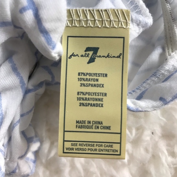 NWT 7 For All Mankind Baby Girls Smocked Coverall - Picture 2 of 7